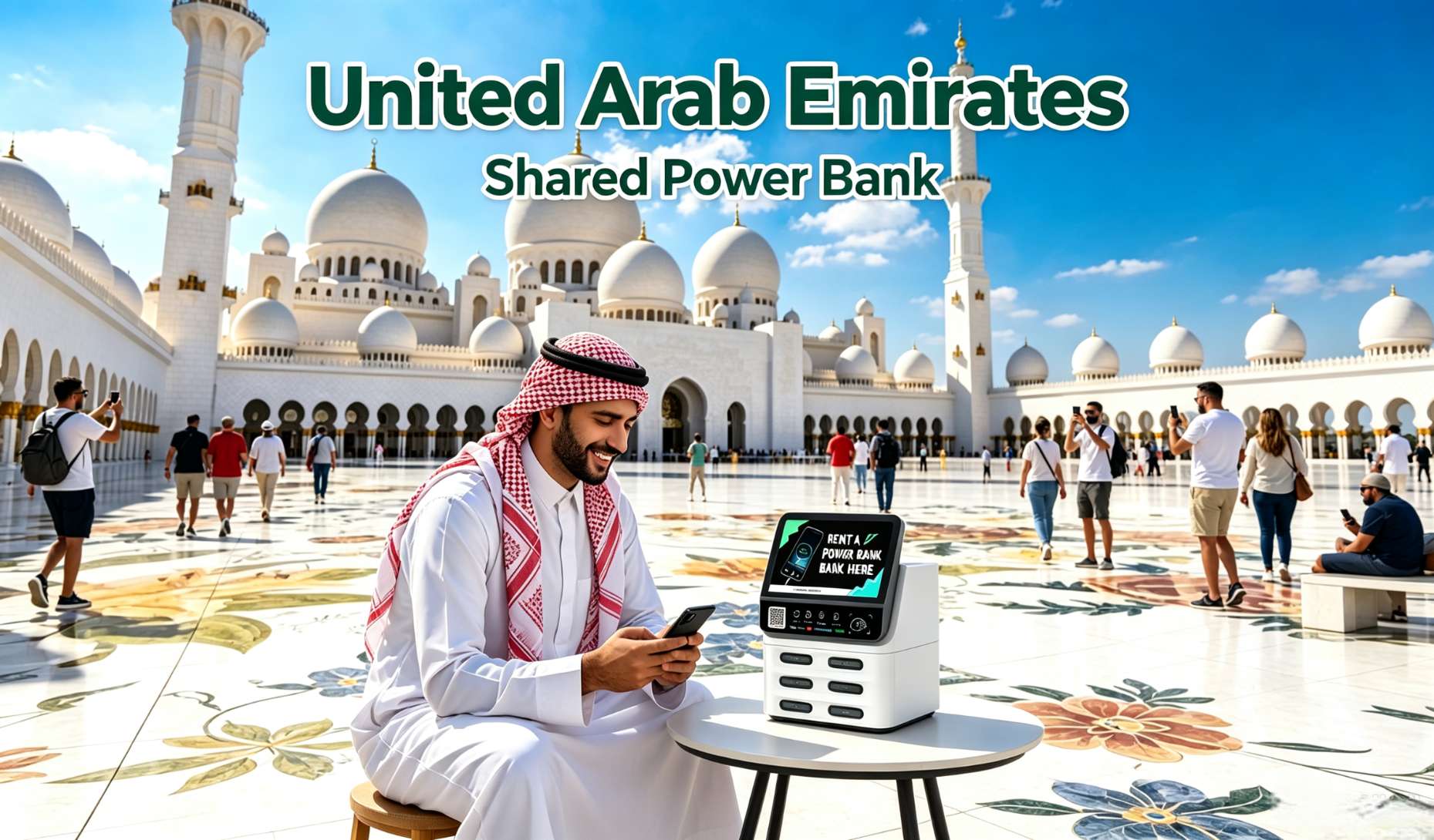 UAE shared power bank, new blue ocean market, multi-scenario deployment for stable high returns